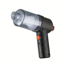TONCHEAN Aspirateur de voiture à main 120 W puissant petit aspirateur de voiture Mini aspirateur de voiture avec aspirateur portable USB Aspirateur de voiture à main sans fil Aspirateur à main