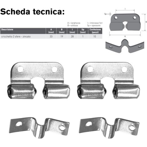 Set di Serrature di Blocco, 10 di Sicurezza, di Sicurez3490