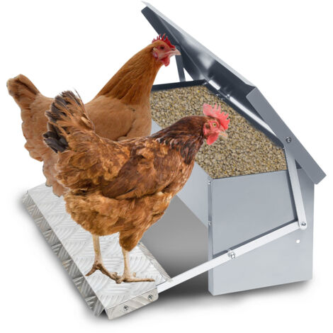 Distributeur Nourriture Poules Anti-rats Mangeoire Automatique Avec Pieds Anti-rats Et Couvercle étanche, 5 Kg Mangeoire Pieds Protection Souris étanche Distributeur Nourriture Poules Anti-rats Mangeoire Automatique Avec Pieds Anti-rats Et Couvercle étanche, 5 Kg Mangeoire Pieds Protection Souris étanche