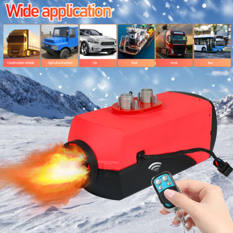 Réchauffeur Voiture 12V 600W - Dégivreur Pare-Brise 3 Trous Portable Chauffage Rapide Hiver