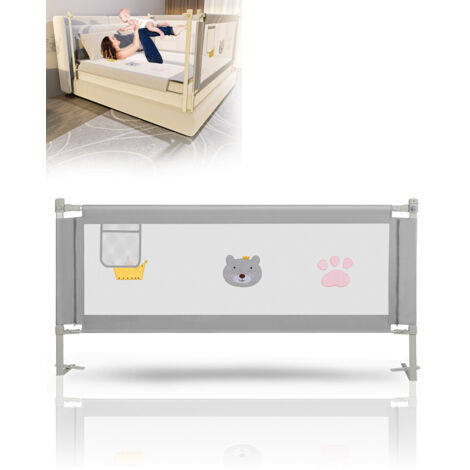Barriere Lit Enfant Barrière De Lit Pliable 200 X 68 Cm Pour Enfant Avec Protection Contre Les Chutes Tour De Lit BÃ©bÃ