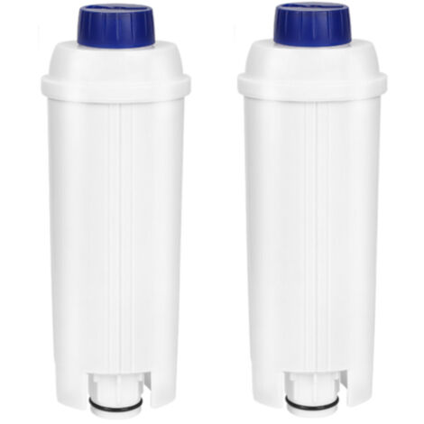 2x Filtre à eau pour Delonghi compatible pour DLSC002 ECAM ETAM EC800 avec charbon actif pour 60 litres d'eau (1/5)