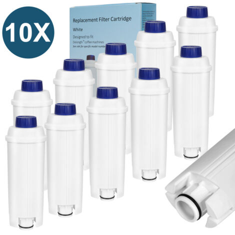 10x Filtre à eau pour Delonghi compatible pour DLSC002 EC800 ECAM ETAM (1/5)