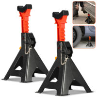 EINFEBEN 2x Chandelles à Crémaillère crics de camion crics de voiture crics de voiture 3T crics de voiture 285-430mm