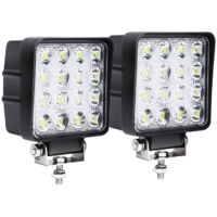 EINFEBEN 4x Phare de Travail LED 48W LED Phare Travail Projecteur Feux Antibrouillard pour Voiture Camion UTV SUV Offroad Tracteur Bateau