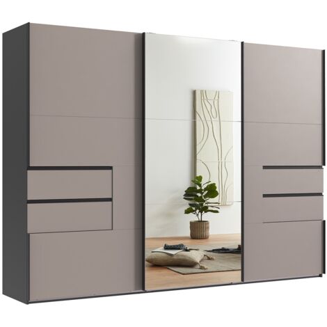 Wunderschoene Kleiderschrank 300 Cm Grau Und Bewertungbrend5362feed