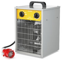 Industrial Electric Heater 5000W - Portable Fan Heater, ideal for Construction Sites & Garages, with Overheat Protection - DAHTEC