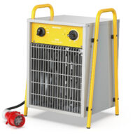 Industrial Electric Heater 9000W - Portable Fan Heater with Thermostat and Overheat Protection for Construction Sites - DAHTEC