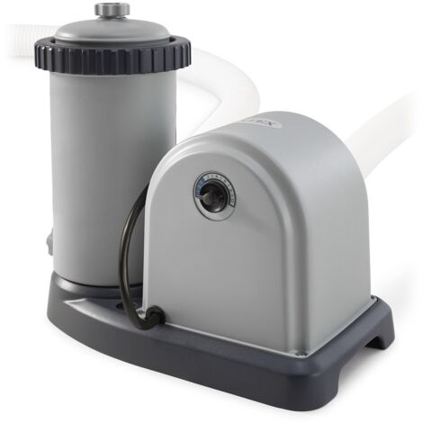 Intex 28636 Filteranlage Automatische Filterpumpe mit Timer für Aufstellpools 5678 L/H