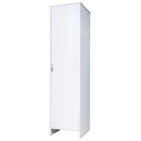 Weiße PVC-Waschsäulen-Schrank mit Tür D8FC9006K Negrari (1/5)