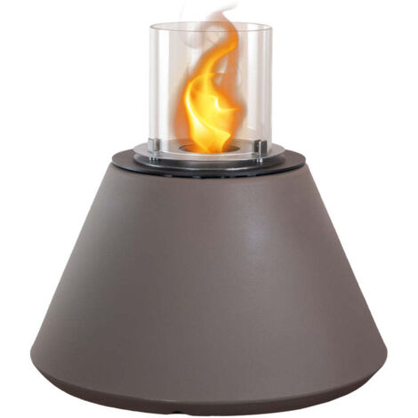 Divina Fire - Bioethanol-Kamin-Garten-Kohlenbecken für drinnen und draußen STROMBOLI Tortora d.60 x h56