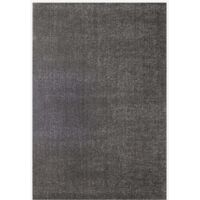 Alfombra antideslizante lavable de poliéster color sólido Elegance GRI101
