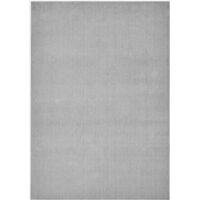 Alfombra rectangular monocromática para salón Elegance GRI102