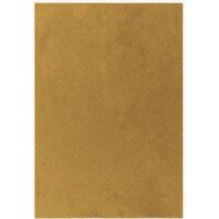 Alfombra antideslizante rectangular suave Elegance ORO101