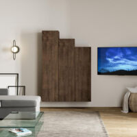 Mueble de pared salón vestíbulo mueble suspendido diseño moderno A31