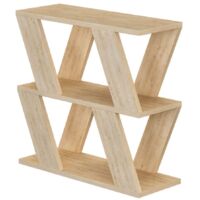 Mesa auxiliar de 3 estantes L60 cm - Lazena