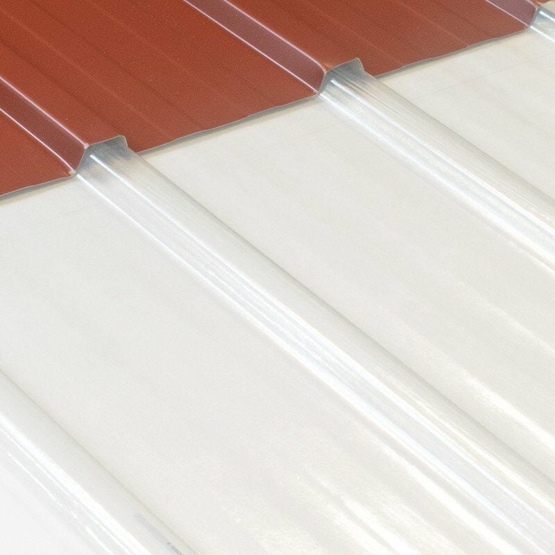 Eternit - Plaque translucide polyester Clairflex UV pour plaques