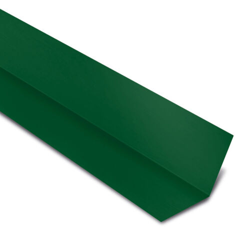 Faîtière Plate Contre Mur Acier Laqué Dimension: 2100 mm Longueur - Coloris: Vert RAL 6005