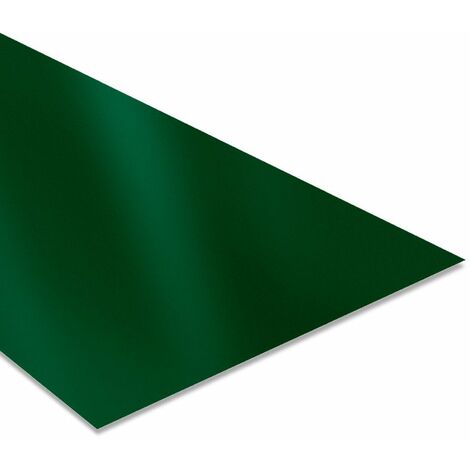 Tôle Plane 2000x1220 mm Acier 0.63 mm Laqué  Coloris: Vert  RAL 6005