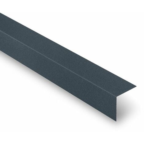 Cornière universelle 80x80 acier mat  Coloris: Anthracite mat - Dimension: 2100 mm Longueur