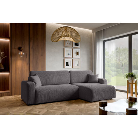 Canapé d'Angle avec fonction de couchage Piano XL du fabricant Grey