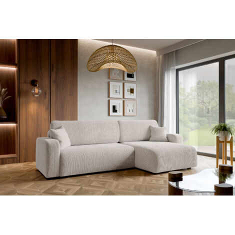 Canapé d'Angle avec fonction de couchage Piano XL du fabricant White