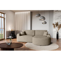 Canapé d'Angle droit avec fonction de couchage Arte du fabricant beige
