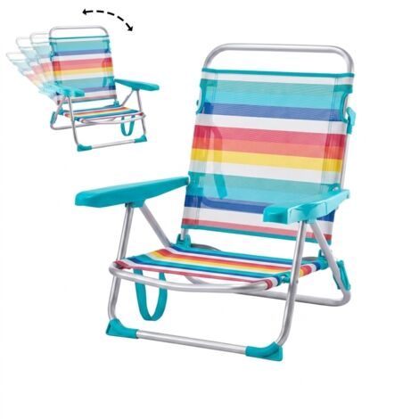 Silla Playa Plegable y Convertible en Hamaca