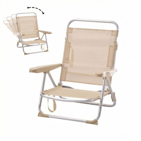 Silla Playa Plegable y Convertible en Hamaca