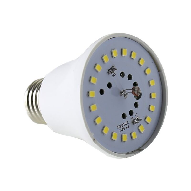 Jandei - Bombilla LED con sensor movimiento crepuscular E27 5W 4200K  Bombillas LED con detector