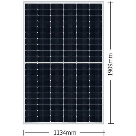 Panel solar monocristalino 450W 120 células alto rendimiento