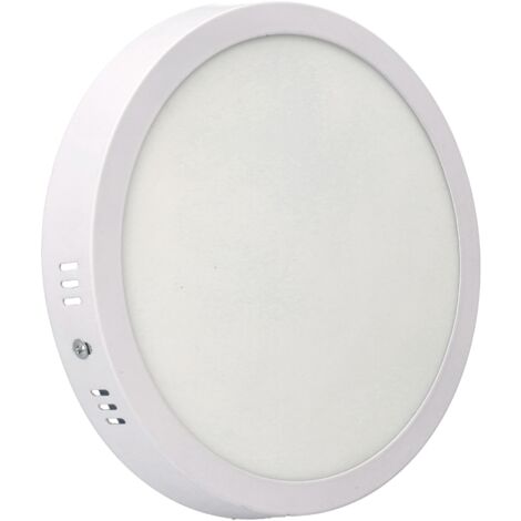 JANDEI - Downlight LED 18 W 4200 K carré surface finition acier. Parfait pour la cuisine, le salon, le couloir, le bureau