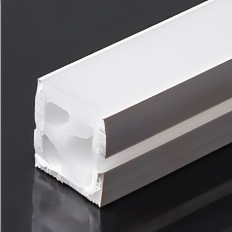 Jandei - Perfil flexible de silicona para tira led. Emisión lateral. 16x16. PCB 8-10mm. 100 metros