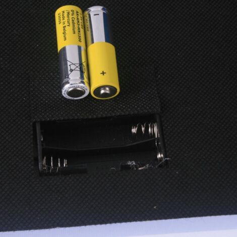 Jandei - Cuadro con 7 Led Anochecer en embarcadero 60 x 40, 2 pilas AA Cuadros LED
