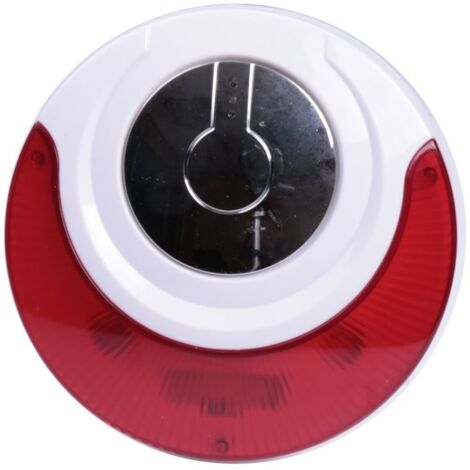 Jandei - Sirena inalambrica bateria y autonoma flash para JND-92XX Sirena alarma
