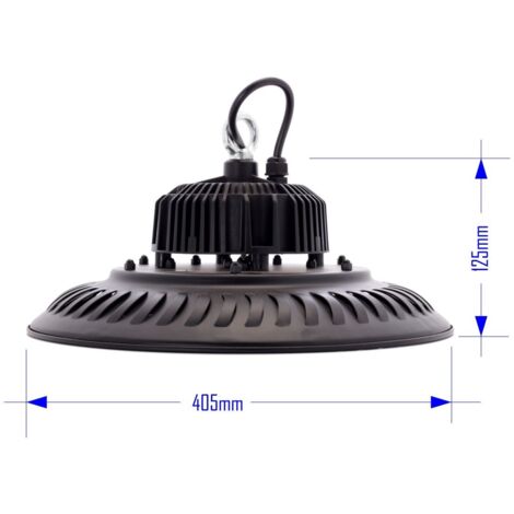 Jandei - Campana LED UFO 200W Blanco frio Serie ECO. Talleres, garajes, almacenes