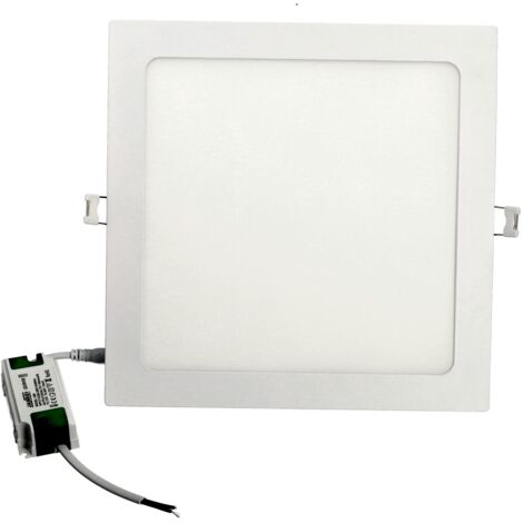 Jandei - Downlight led 18W 4000ºK cuadrado empotrar blanco Downlight LED