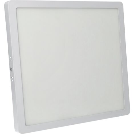 Jandei - Downlight led 24W 4200ºK cuadrado superficie blanco Plafon LED