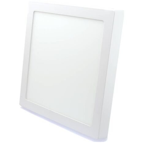 Jandei - Downlight led 24W 4200ºK cuadrado superficie blanco Plafon LED