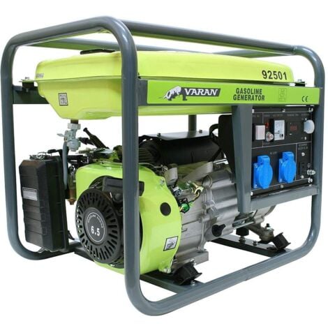 Varan Motors - 92501 Groupe électrogène essence 2800W 2 x 230V 1 x 12VDC