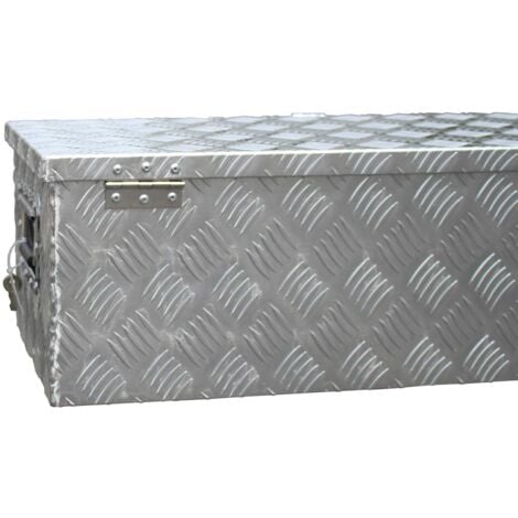 Bc-elec - NETTB-18 Caisse à outils ALU, Boite de rangement Caisse de transport en aluminium pour véhicule 76x33x25cm 60litres