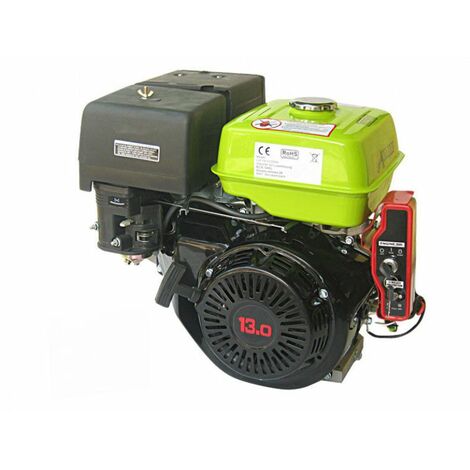 Varan Motors - 92582 Moteur essence 9,6kW 13 PS 389cc + Démarrage Electrique - Noir