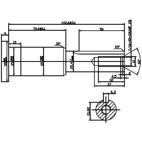 Varan Motors - 92583 Moteur essence 9,6kW 13 PS 389cc OHV, démarreur à tirette, arbre 25.4mm