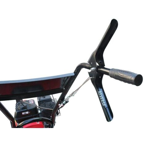 Varan Motors - 93020 Motoculteur Thermique Moteur 6.5CV 212CC Largeur de travail 50CM avec roues tous terrains