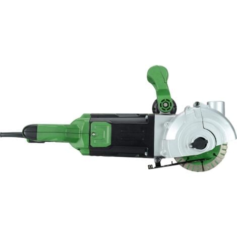 Varan Motors - JHS-4240 Rainureuse à matériaux 2400W 6500t/min à sec ou à l'eau, profondeur max 42mm, largeur max 40mm