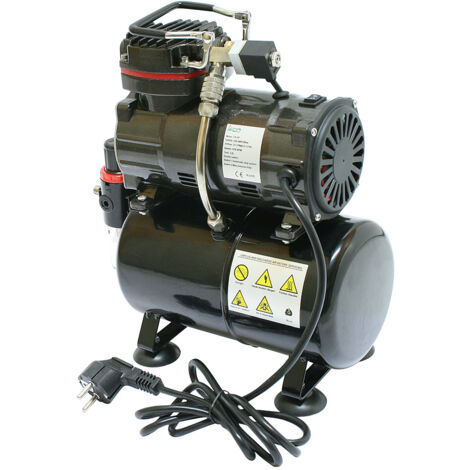 Bc-elec - TC-88T Mini-Compresseur aérographe TC-88T avec réservoir d'air, régulateur et interrupteur double position