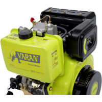 Varan Motors - 92685 Moteur Diesel 13CV 477cc + Démarrage Electrique - Gris