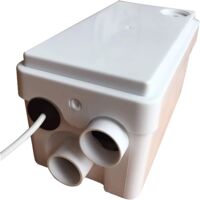 Bc-elec - MP250 Pompe de relevage eaux usées 250W pour douche, évier, baignoire, machine à laver ou lave-vaisselle - Blanc