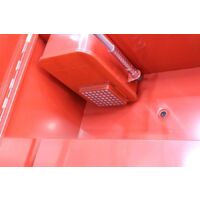 Varan Motors - NEPW-04 Fontaine de nettoyage d'atelier électrique 150 Litres 230V bac de nettoyage - Rouge