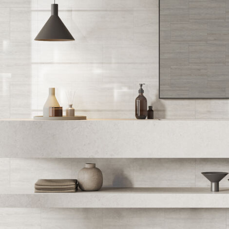 Dalle murale PVC GLOSS TRAVIS DUMAWALL, L.65 x l.37,5 cm, Ep.5 mm